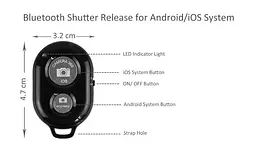 Selfie Bluetooth пульт Primo для смартфона Black + CR2032 - мініатюра 4
