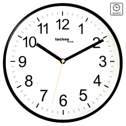 Годинник настінний Technoline WT630 White/Black (WT630), Чорний - мініатюра 2