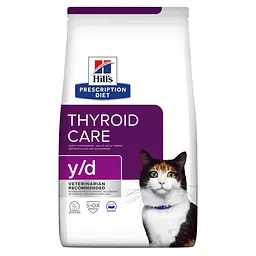 Сухий корм Hill's Prescription Diet y/d для котів для догляду за щитоподібною залозою 1.5 кг