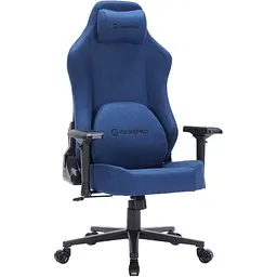Геймерське крісло GamePro FGC750DB Fabric Dark Blue [163698] - мініатюра 2