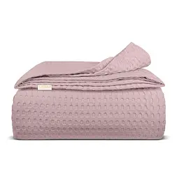 Плед-покривало Cosas Floral Waffle Weave 160х230 см ліловий (Blanket_24Floral_WaffleWeave_160x230)