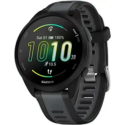Смарт-часи Garmin Forerunner 165 Чорний/Slate Сірий (010-02863-20/A0)
