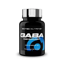 Гамма-аміномасляна кислота Scitec Nutrition GABA, 70 капсул