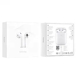 Навушники Hoco EW02 Plus Stereo Bluetooth Headset (White) [65193] - мініатюра 4