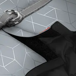 Шлея для собак WAUDOG Clothes з QR-паспортом ХS3 сіра (2928) - мініатюра 3