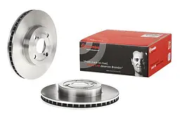 Диск гальмівний вентильований Toyota Corolla 00-08р Brembo (09.9824.10)