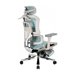 Офісне крісло GT Racer B-528 Gray/Blue - миниатюра 5