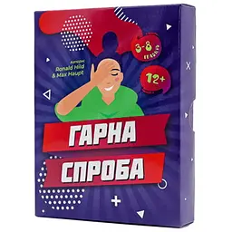 Настільна гра Fun Games Shop Гарна спроба (Nice Try) (укр.) (FGS26)