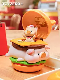 Колекційна фігурка 10/10 Toys Lulu The Piggy Серія Burger Express Movable Series (Blind Box) 10_10 Art.Lulu1310 - мініатюра 2
