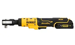 Гайкокрут кутовий - ключ-храповик акумуляторний DeWalt з АКБ та ЗП DCF503L1G - мініатюра 3