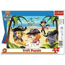 Пазли дитячі Trefl Друзі пірати Щенячий патруль 31350 15 шт. Різнокольоровий shop (5900511313505)