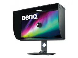 TFT 32" BenQ SW321C, IPS, 4K, 99% Adobe RGB, HDMI, DP, USB Type-C, USB хаб, Card Reader, сірий - мініатюра 2