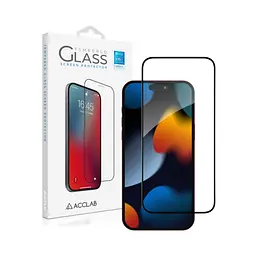 Скло захисне ACCLAB Full Glue Apple iPhone 15 Pro Max (1283126575402) - мініатюра 2
