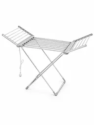 Електрична сушарка для білизни складана 18 прутів 146×55×74 см 230 W до 15 кг (49676054)