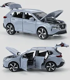 Колекційна металева модель кросовера АвтоЕксперт Nissan X-Trail з інерцією, світлом та звуком 1:32 - мініатюра 7