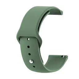 Силіконовий ремінець BeCover для Amazfit Stratos 1/2/2S/3/GTR 2/GTR 47mm/GTR Lite 47mm/Nexo/Pace Pine-Green (706382) - мініатюра 1