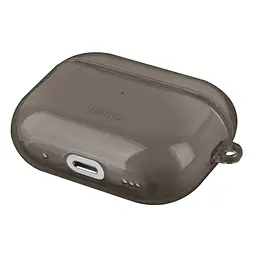 Чохол для навушників Uniq Glase AirPods Pro 2 gen Glossy Smoke (8886463683590) - мініатюра 2