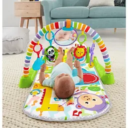 Килимок-ігровий центр Fisher-Price з технологією Smart Stages Натискай та грай, англ. мова (FWT18) - мініатюра 7