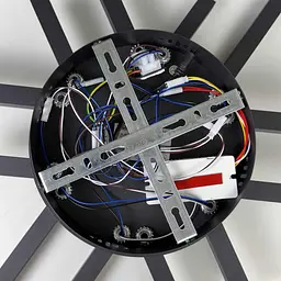 Світильник LED smart ARMANI+пульт 90W 3000-5000K IP20 круг чорний Violux ( 220935 ) - мініатюра 7