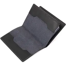Шкіряна обкладинка для документів GRANDE PELLE 10,5х14х2 см acs0018516 - мініатюра 3