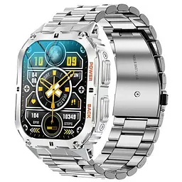 Розумний наручний смарт годинник Smart Respect X з компасом (Silver) - мініатюра 2