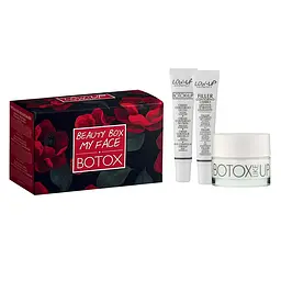 Набір Low Up Botox: Крем для обличчя Low Up Botox Like Up 50 мл + Філер від зморшок навколо губ Low Up 15 мл + Крем для зони навколо очей Low Up Botox Like Up 15 мл
