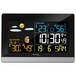 Метеостанція Technoline WS6455 Black/Silver (WS6455), Чорний - мініатюра 3