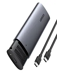 Зовнішня кишеня Ugreen SSD M.2 (NVME) M-KEY 3.1 GEN2 CM400 сіра (10902)