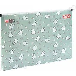 Папка-конверт Yes Miffy А4 на блискавці (492412) - мініатюра 2