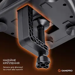 Кермо і педалі GamePro RW038PM з коробкою передач PC/XBOX/SWITCH/PS3/PS4 - мініатюра 10