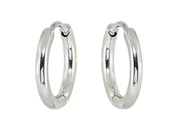 Сережки Xuping TTM Stainless Steel колір Родій підвіски на колечках "Сердечки Патріотичні жовто- блакитні" (169102) - мініатюра 3