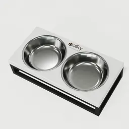 Hollky Base XS — миски на підставці для маленьких собак та котів (2 × 0,25 л) - мініатюра 6