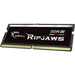 Модуль пам'яті для ноутбука SoDIMM DDR5 16GB 4800 MHz Ripjaws G.Skill (F5-4800S4039A16GX1-RS) - мініатюра 5