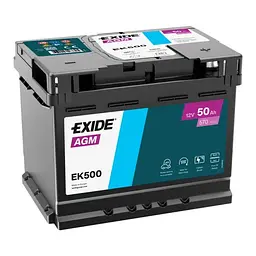 Автомобільний акумулятор EXIDE START-STOP AGM 6СТ-50Ah АзЕ 570А (EN) EK500