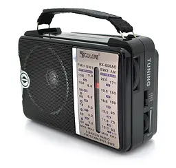 Радиоприемник GOLON RX606AC, AM/SW/FM радио - мініатюра 1