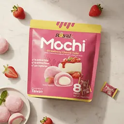 Моті Royal Family Mochi Strawberry Cheese Cake 120г - мініатюра 2