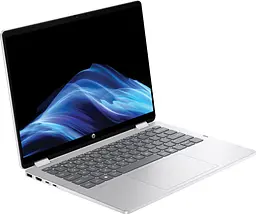 Ноутбук HP OmniBook 5 Flip x360 14-fp0033ua 14"2K IPS Ts,300n/Core3-100U/8Gb/SSD512G/IntGr/DOS/Сріблястий (C9RR8EA) - мініатюра 2