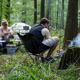 Стілець складаний Naturehike Stellaluna L04 CNK2450JJ015 чорний - мініатюра 7