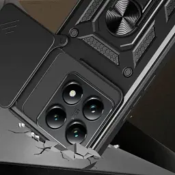 Панель BeCover Military для Xiaomi 14T Black (712559) - мініатюра 3