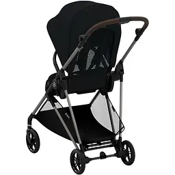 Коляска Cybex Melio Moon Black з бампером чорна (522002647) - мініатюра 3