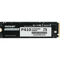 Накопичувач SSD M.2 2280 2TB Patriot (P410P2TBM28H) - мініатюра 1