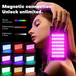 Накамерне світло AC Prof M20 RGB Black [168857] - мініатюра 5