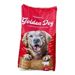 Повнораціонний сухий корм для дорослих собак Golden Dog 10 кг з яловичиною