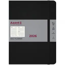 Щоденник Axent Grand Strong 2026 чорний 195 х 255 мм (8830-26-01-A)