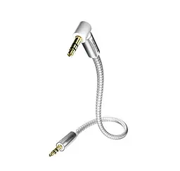 Аудіокабель 3,5mm Mini Jack — 3,5 mm Mini Jack кутовий Inakustik Premium Audio Stereo 1.5m