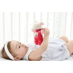 М'яка дитяча іграшка Овечка Sigikid 48165SK 17 см з безпечних матеріалів - мініатюра 2