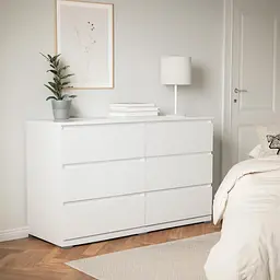 Комод Тіна Orange-Line 1200 Білий 1200x400x773 - мініатюра 2
