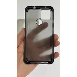 Протиударний силіконовий чохол Gear4 Wembley Palette для Google Pixel 4a 5G (6.2") Smoke - мініатюра 6