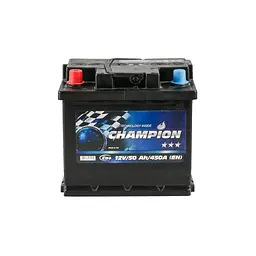 Акумулятор автомобільний Champion Black 50 Ah/12V (CHB50-1) - мініатюра 1