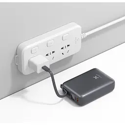 Батарея універсальна Vinga 20000 mAh 45W Display Cable (VPBB2045C) - мініатюра 4